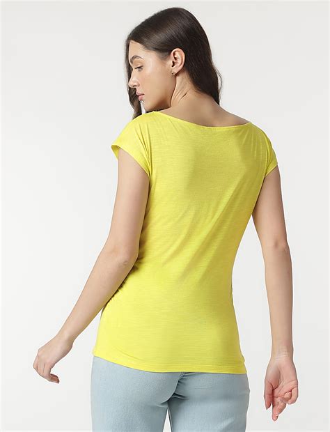 Buy Cotton Rich Cap Sleeves Top at Marks & Spencer
