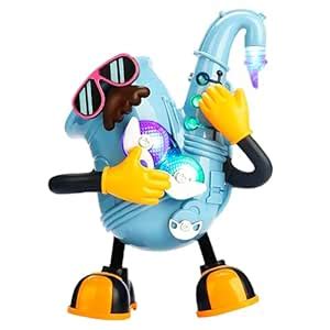 Buy VGRASSP Musical Dancing Mr Rock Saxophone Toy for Kids with 3D ...