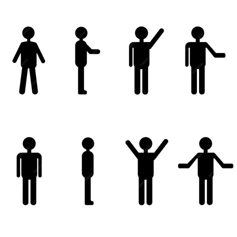 Pictograma de diferentes figuras conceituais de vetores de estoque ...