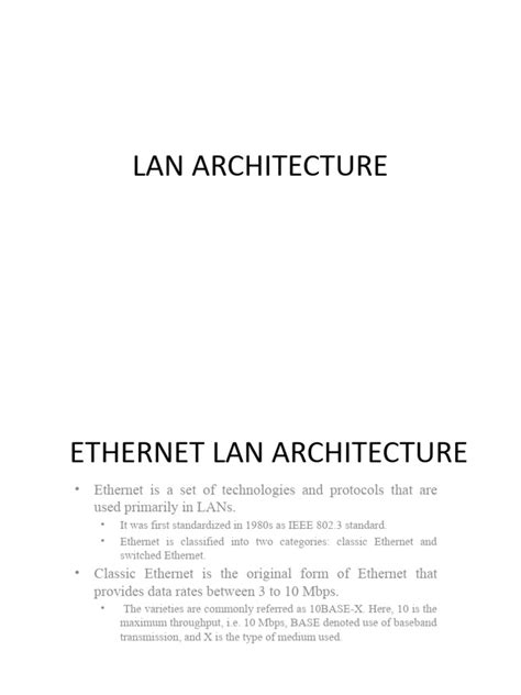 Local Area Network Architecture 的图像结果