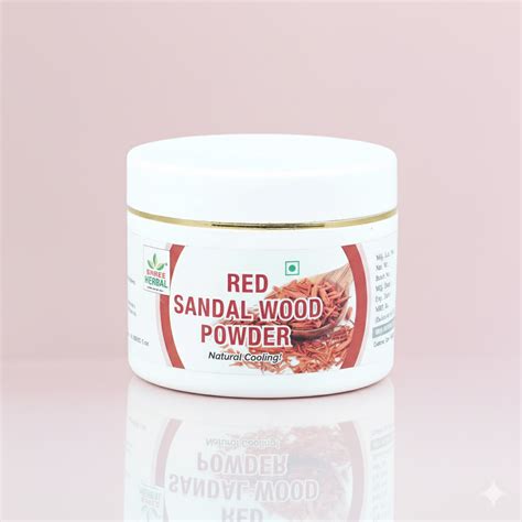 Red Sandalwood Powder - 50g – shreeherbals