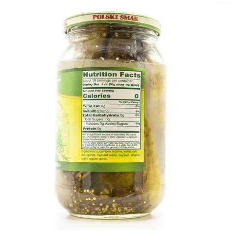Polski Smak Cucumbers in Brine - European Food Express