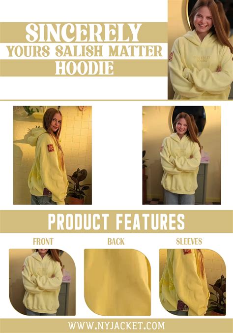 Sincerely Yours Salish Matter Hoodie | NY Jacket