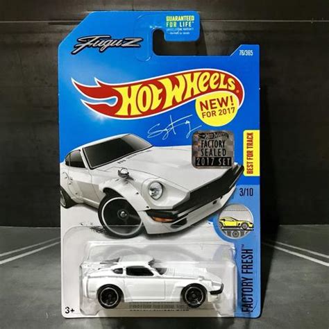 Jual Hot Wheels Custom Datsun 240Z Fugu Z Factory Sealed 2017 White ...