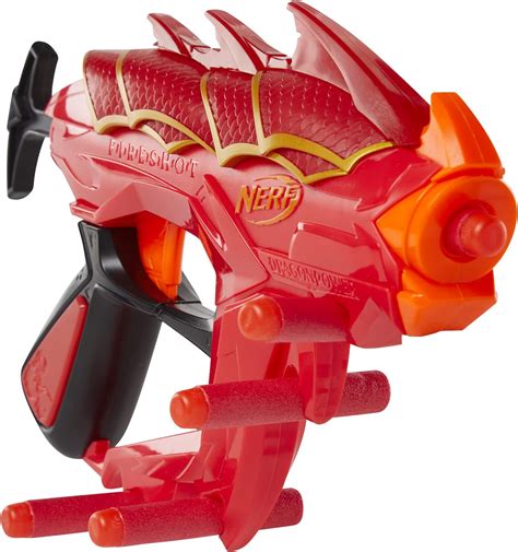 Buy Nerf DragonPower Fireshot Dart Blaster, Inspired by Dungeons and ...