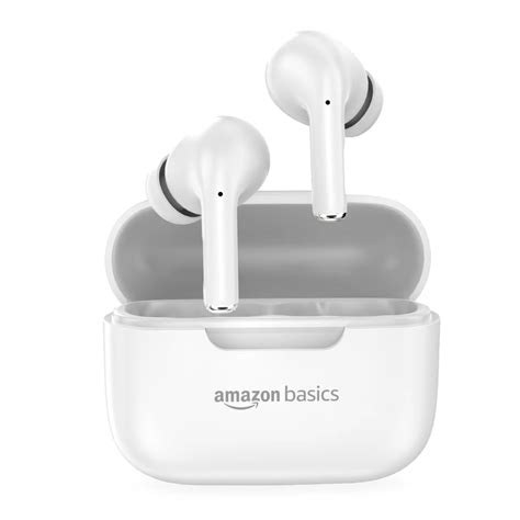 amazon basics TWS in-Ear Earbuds (S19) with Fast Charging up to 50 ...