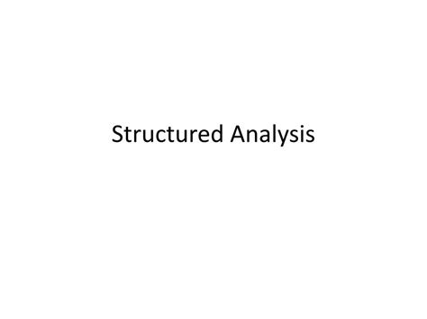 Image result for Structured Analysis Example