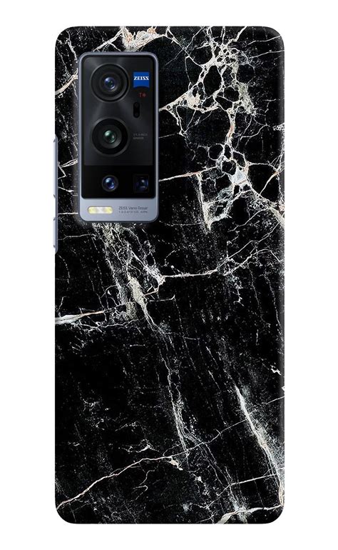Save Big: Get the Black Marble Texture Vivo X60 Pro+ Back Cover - Shop ...