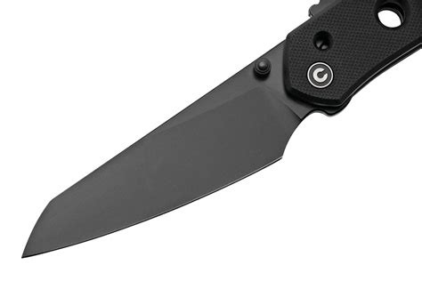 Civivi Vision FG C22036-1 Black G10, Black Nitro-V Blade, coltello da ...