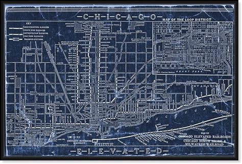 Buy The Oliver Gal Artist Co. Maps and Flags Framed Wall Art Canvas ...