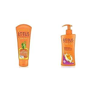 Lotus Herbals Safe Sun 3-In-1 Matte Look Daily Sunblock SPF 40, 100g ...