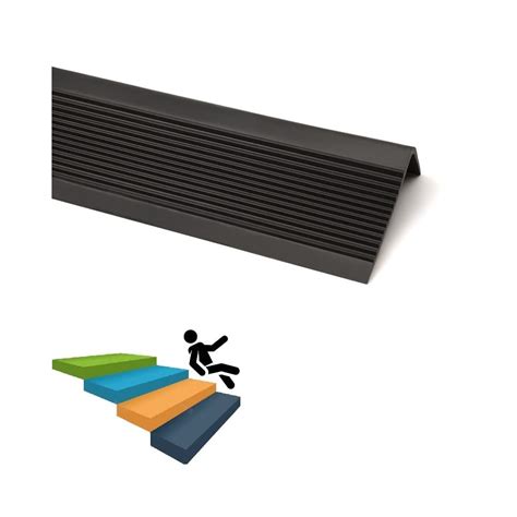 Buy Stair Edge Protector Stair Edging Self-Adhesive Rubber Stair Nosing ...