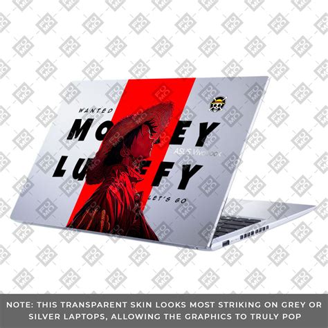Transparent Pirate King Asus VivoBook 15 X1502VA Laptop Skin