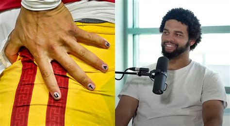 VIDEO: Caleb Williams Reveals The Nasty NSFW Message He Plans To Paint ...