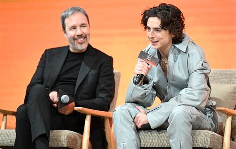 Timothée Chalamet and Denis Villeneuve spoke French to each other on ...