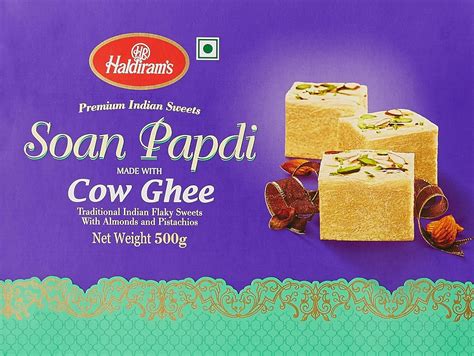Haldiram's Cow Ghee Soan Papdi, 500g : Amazon.in: Grocery & Gourmet Foods