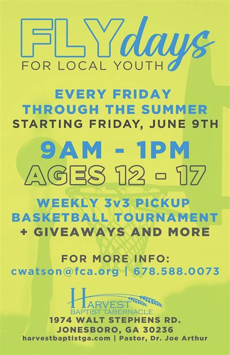 Open Gym Fridays!, Harvest Baptist Tabernacle, Jonesboro, 30 June 2023 ...