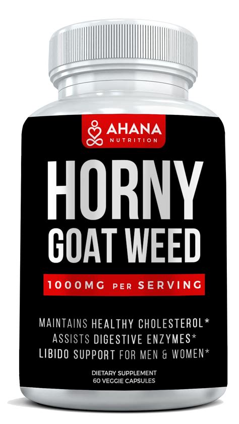 Buy Horny Goat Weed Extract With Maca Root, L-Arginine HCL, Panax ...