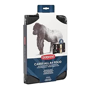 Derwent Carry-All A4 Folio (Black) : Amazon.in: Office Products