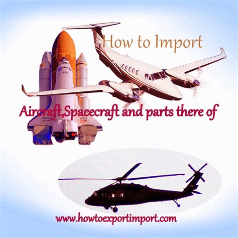 Formalities to Import Aircraft, Spacecraft, and Parts There of