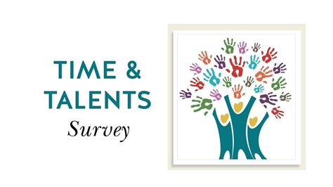 Time & Talents Survey Available Online | St. Mary Church