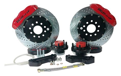 BAER BRAKES 4261243R-BKCZ Brake System (14" Front Pro+ Red 68-69 ...