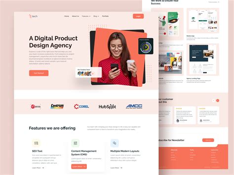 Web Design Agency Website 的图像结果