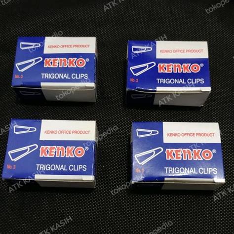 Jual TRIGONAL CLIP JOYKO NO 3 / PENJEPIT KERTAS / KLIP KERTAS - Jakarta ...