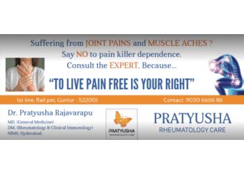 3 Best Rheumatologist Doctors in Guntur - Expert Recommendations