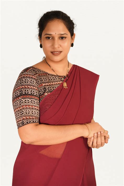 KALAMKARI BOAT NECK OPEN 10 HAND'S STREACHBLE BLOUSE – Manav Kalamkari