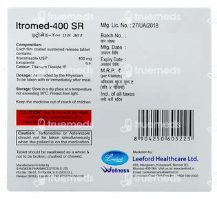 Itromed 400 MG | Order Itromed 400 MG Tablet Sr Online at Truemeds