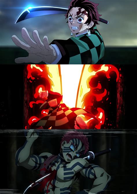 Tanjiro vs Akaza nel 2025