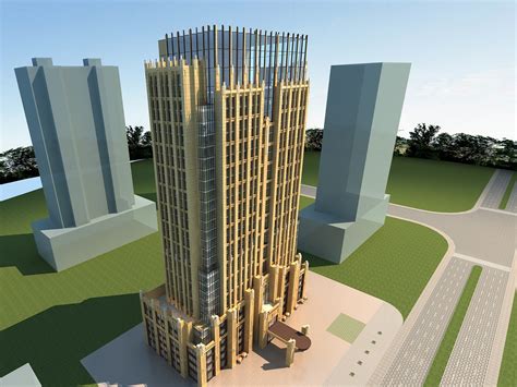 Image result for High-Rise Office Building Model