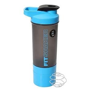 Jaypee Plus Fit Gym Shaker Bottle with Blending Ball, Compartment for ...