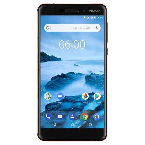 Nokia 6.1 TA 1089 DS 3/32 (Black-Copper) : Amazon.in: Electronics