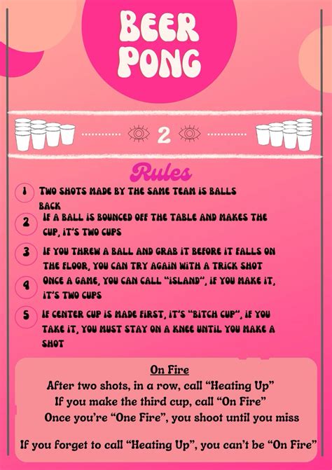 Beer pong rules – Artofit