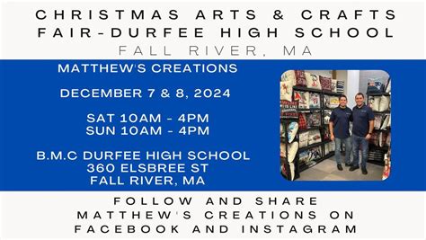 Christmas Arts and Craft Fair - Fall River, B.M.C. Durfee High School ...
