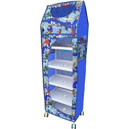 Buy FLIPZON Multipurpose 6 Shelve Foldable Baby Wardrobe/Toy Box(Jungle ...