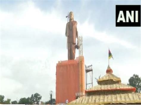 MP CM Chouhan to unveil 108-ft Adi Shankaracharya statue in Omkareshwar ...
