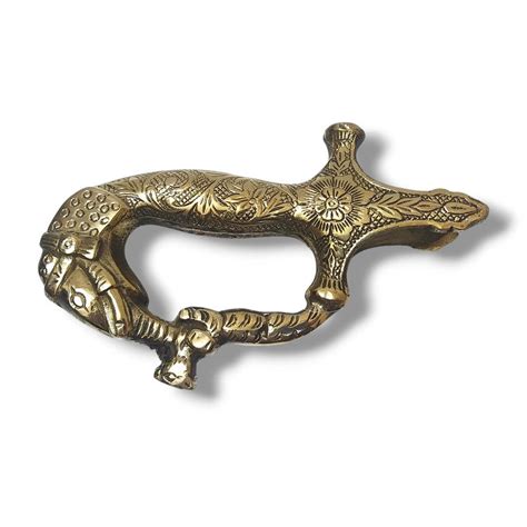 Princely State Maharaja Style Brass Sword Handle (3616) – BrassBlessing