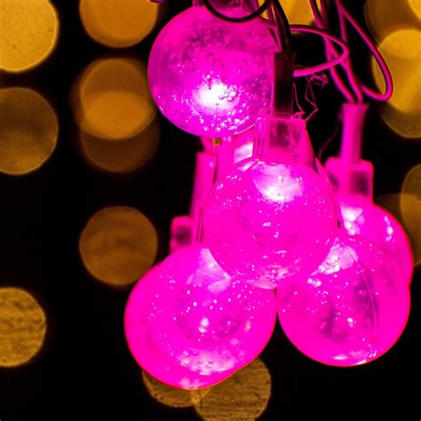 Glimmer Lightings Bubble Ball String Light for Home Decoration, Bed ...