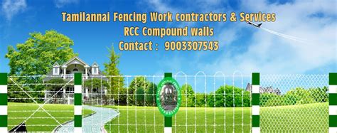 Fencing Contractors in Chennai | TamilAnnai