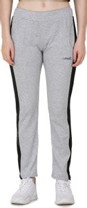 Merkaba Colorblock Women Black, Grey Track Pants - Buy Merkaba ...