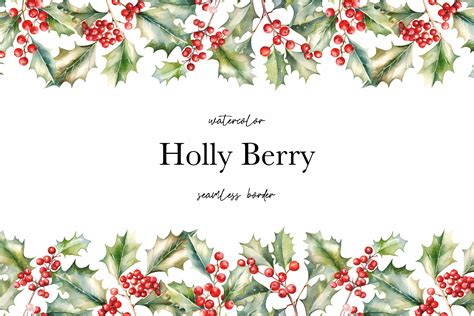 Christmas Holly Berry Clipart