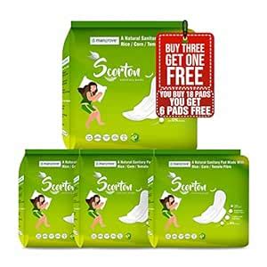 Buy Scorton Ultra Thin, Biodegradable Rash Free Regular/Large 240mm ...