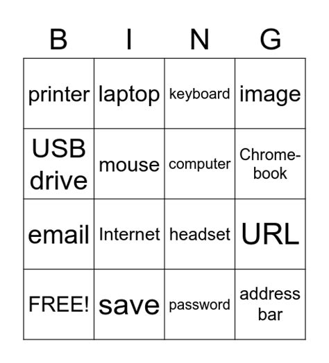 Image result for GCSE Computer Science Bingo