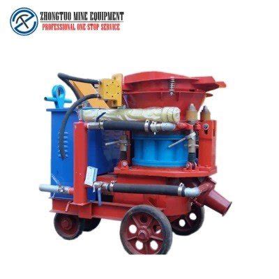 Construction Engineering Cement Spraying Machine Slope Support Concrete ...