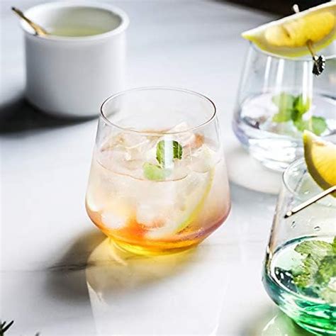 Buy INOVIQUE Aqua Steamless Glasses Drinking Glasses for Water and ...