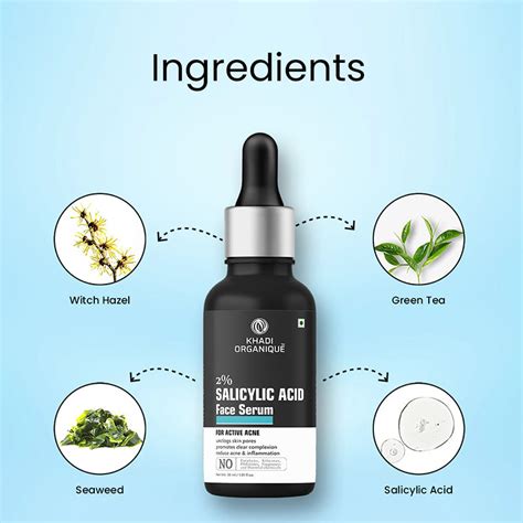 Khadi Organique Salicylic Acid 2% + Hyaluronic Acid 1% Clarifying Face