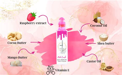 Buy Herbanics Pink Crush Organic Lip & Cheek Tint For Women- 8 ml ...